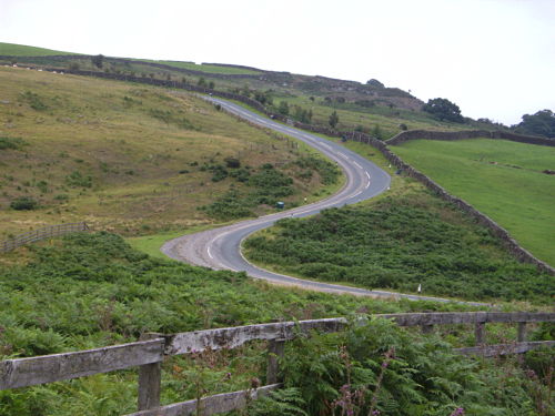 Kildale to Commondale, the twisty bottom section
