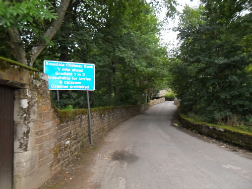 The Start, nice and gentle until you turn left round the corner, then the pain starts!