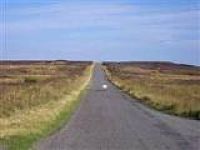 The straight upper section, complete with one of Dave’s sheep, the Beacon is on the mound just to the left, apologies for the poor picture quality.