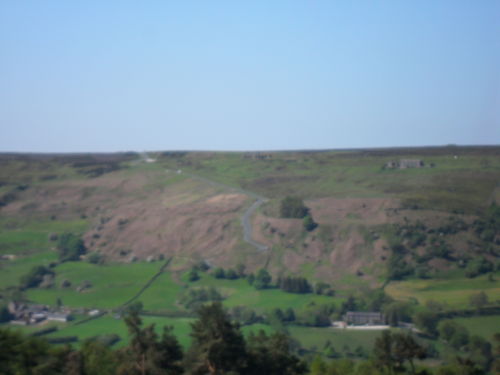 The final section up to the top, the end bit is steeper than it looks, probably 18% or so.