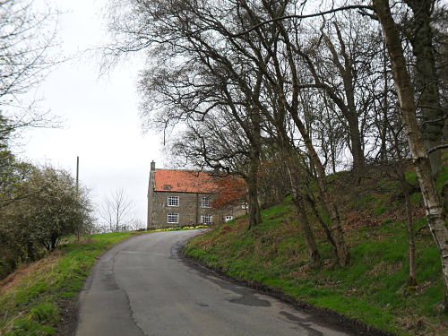 The start of the climb