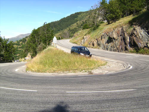 Alpe d'Huez, hairpin 4