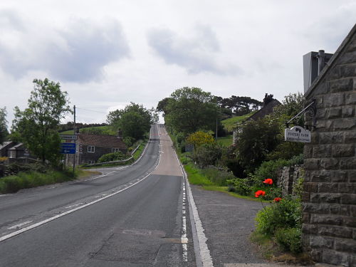 The second steep section