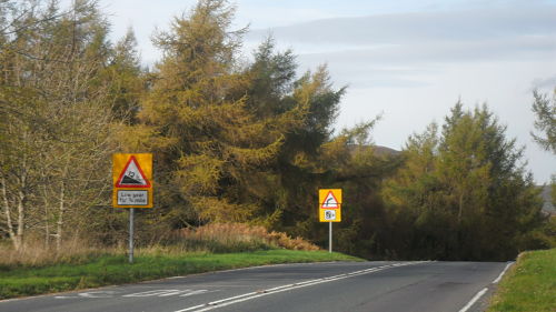 Looking down from the top